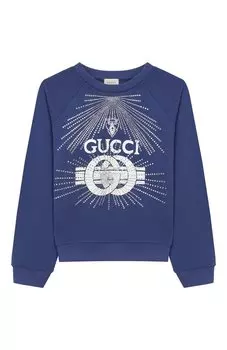 Хлопковый свитшот Gucci