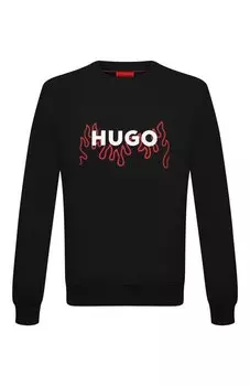 Хлопковый свитшот HUGO