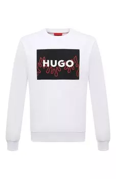 Хлопковый свитшот HUGO