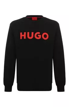 Хлопковый свитшот HUGO