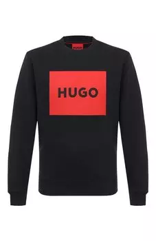 Хлопковый свитшот HUGO