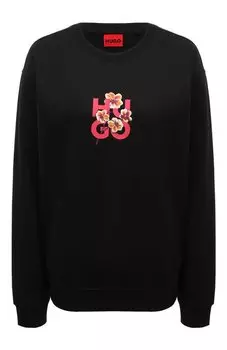 Хлопковый свитшот HUGO