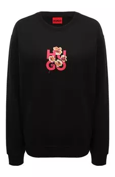 Хлопковый свитшот HUGO