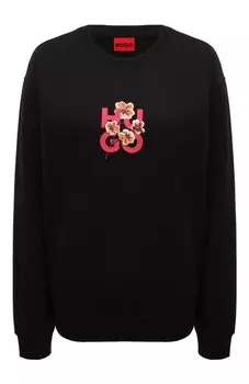 Хлопковый свитшот HUGO