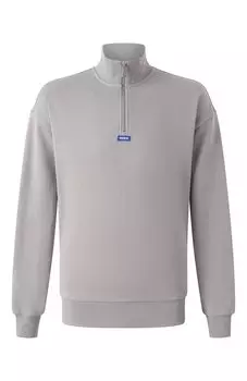 Хлопковый свитшот HUGO Blue