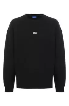 Хлопковый свитшот HUGO Blue