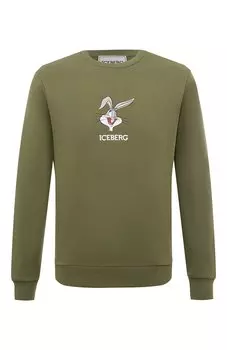 Хлопковый свитшот Iceberg