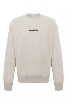 Хлопковый свитшот Jil Sander