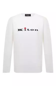 Хлопковый свитшот Kiton
