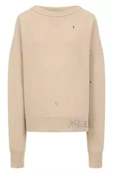 Хлопковый свитшот Maison Margiela