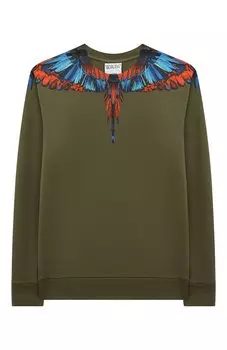 Хлопковый свитшот Marcelo Burlon Kids of Milan