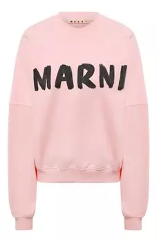 Хлопковый свитшот Marni