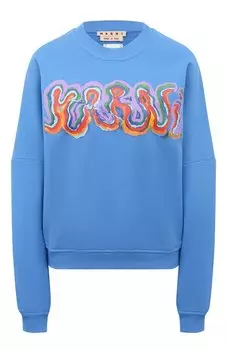 Хлопковый свитшот Marni