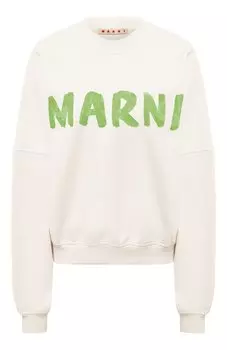 Хлопковый свитшот Marni