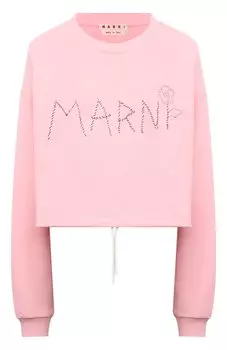 Хлопковый свитшот Marni