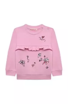 Хлопковый свитшот Marni