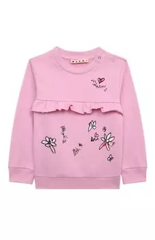 Хлопковый свитшот Marni