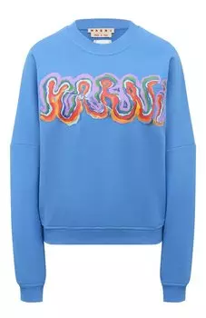 Хлопковый свитшот Marni