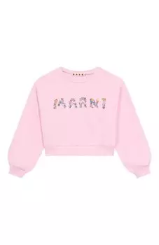 Хлопковый свитшот Marni