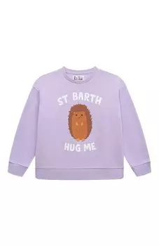 Хлопковый свитшот MC2 Saint Barth