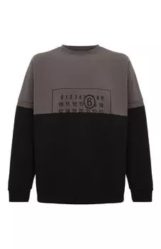 Хлопковый свитшот MM6