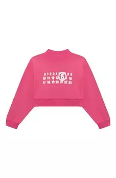 Хлопковый свитшот MM6