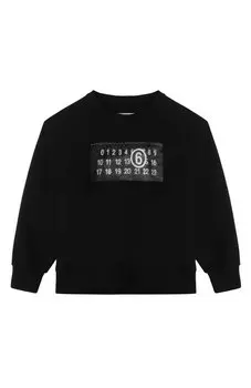 Хлопковый свитшот MM6