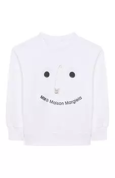 Хлопковый свитшот MM6