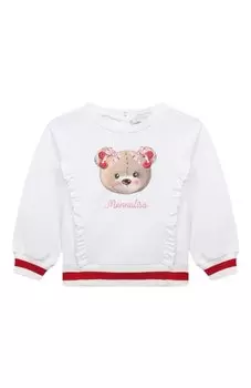 Хлопковый свитшот Monnalisa