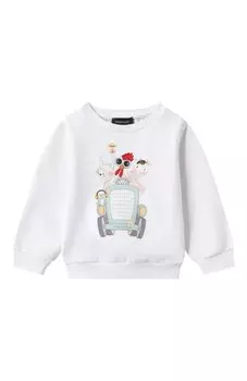 Хлопковый свитшот Monnalisa