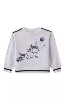 Хлопковый свитшот Monnalisa