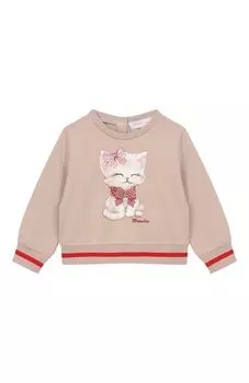 Хлопковый свитшот Monnalisa