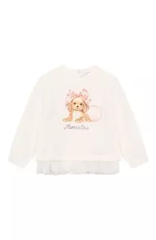 Хлопковый свитшот Monnalisa