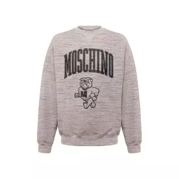 Хлопковый свитшот Moschino