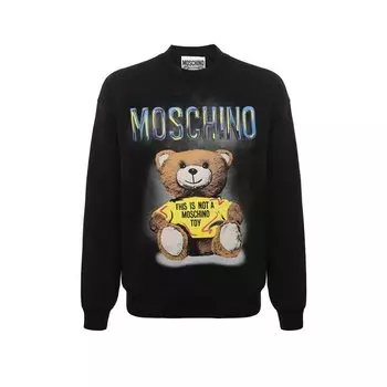 Хлопковый свитшот Moschino