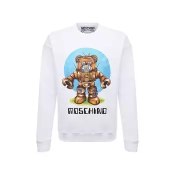 Хлопковый свитшот Moschino