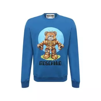 Хлопковый свитшот Moschino