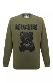 Хлопковый свитшот Moschino