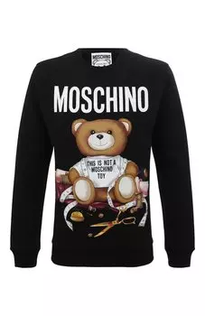 Хлопковый свитшот Moschino