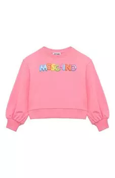 Хлопковый свитшот Moschino