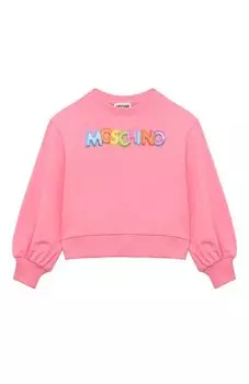 Хлопковый свитшот Moschino