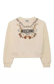 Хлопковый свитшот Moschino