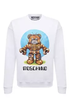 Хлопковый свитшот Moschino
