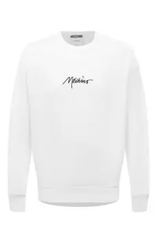 Хлопковый свитшот Moschino