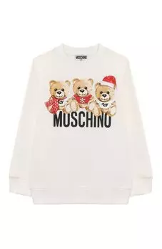 Хлопковый свитшот Moschino