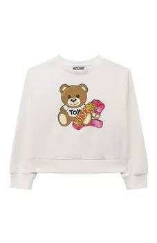 Хлопковый свитшот Moschino