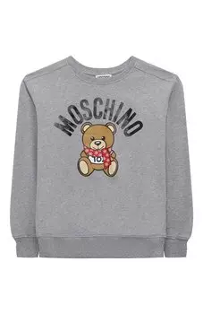 Хлопковый свитшот Moschino