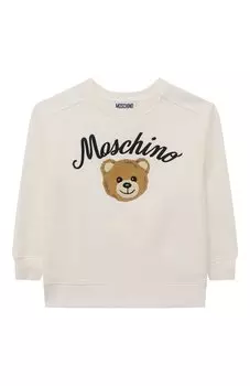 Хлопковый свитшот Moschino