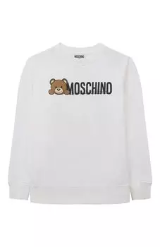 Хлопковый свитшот Moschino