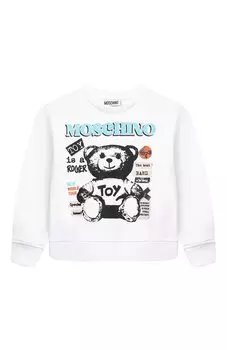 Хлопковый свитшот Moschino